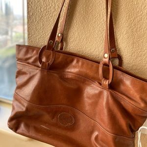 Guidi Made in Italy Italian leather tote